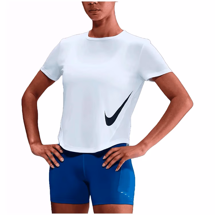 Tricou Nike W NK TEMPO SWSH HBR DF SS TOP