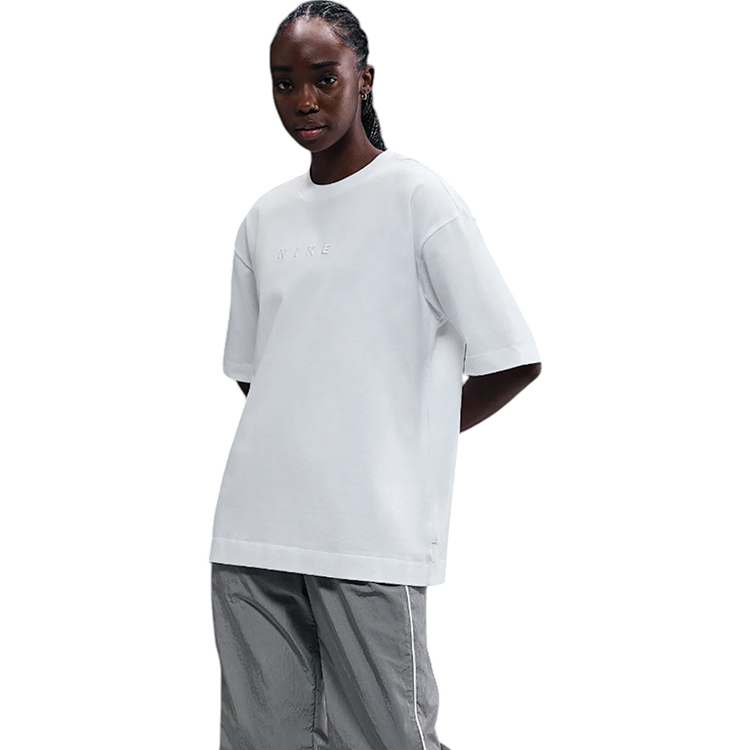 Tricou Nike W NSW LUXE SS TEE RELAX S Alb Femei photo 1