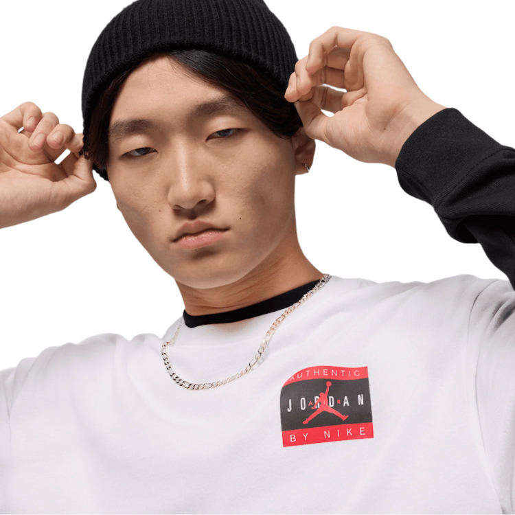 Футболка мужская Nike M J BRAND AUTH JRDN SS CREW XXXL Белый photo 5