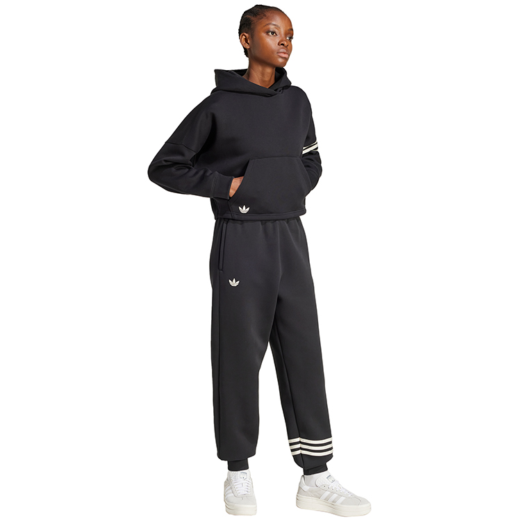 Hanorac Adidas NEUCL HOODIE M Negru Femei photo 2