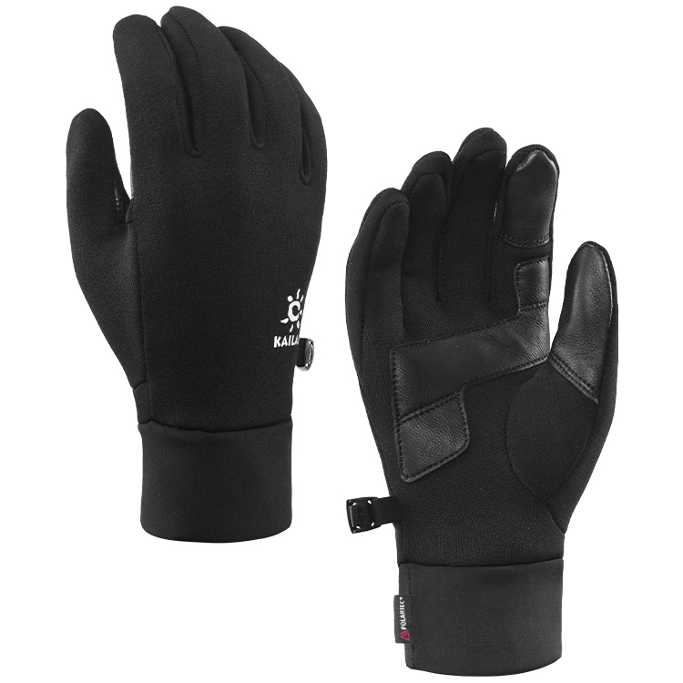 Перчатки Kailas Polartec Stretchy Fleece Gloves Черный photo 1