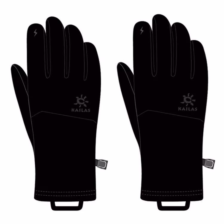 Manusi de trekking Kailas Windproof Berber Fleece Gloves Mens