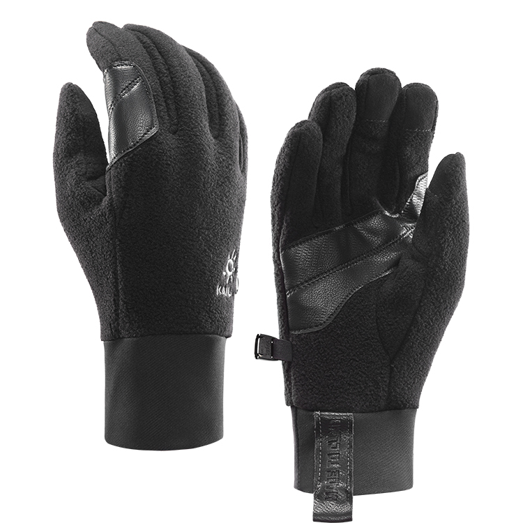 Manusi de trekking Kailas Fleece Gloves Womens Negru photo 2