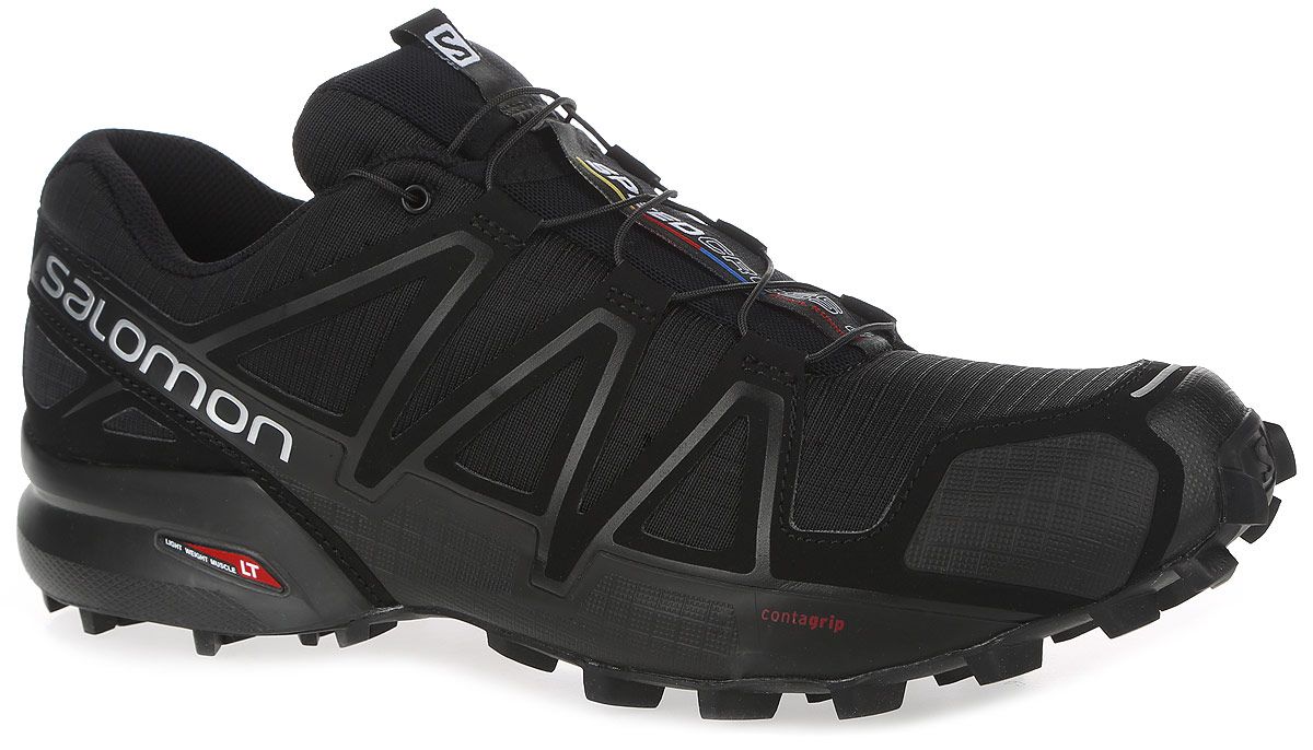 Кроссовки Salomon SPEEDCROSS 4 / Мужской / 47.5 / Черный photo 3