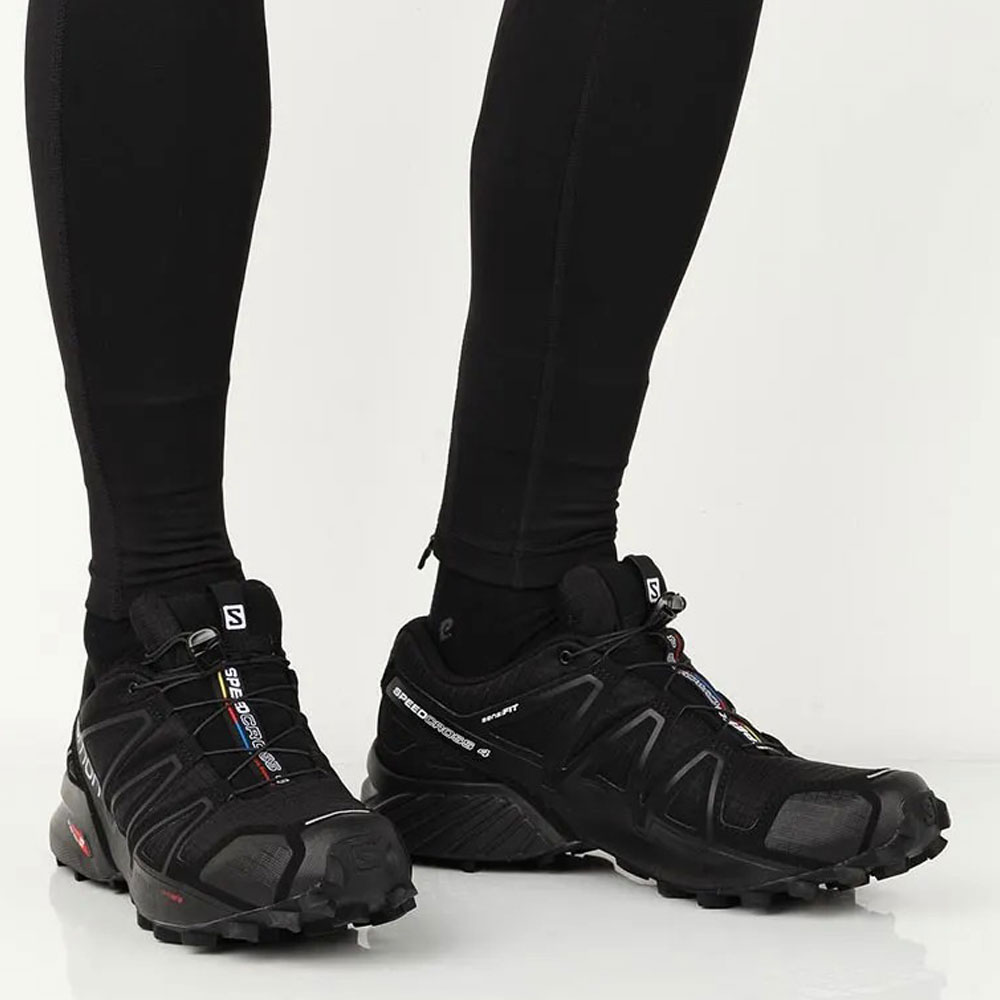 Кроссовки Salomon SPEEDCROSS 4 / Мужской / 47.5 / Черный photo 5