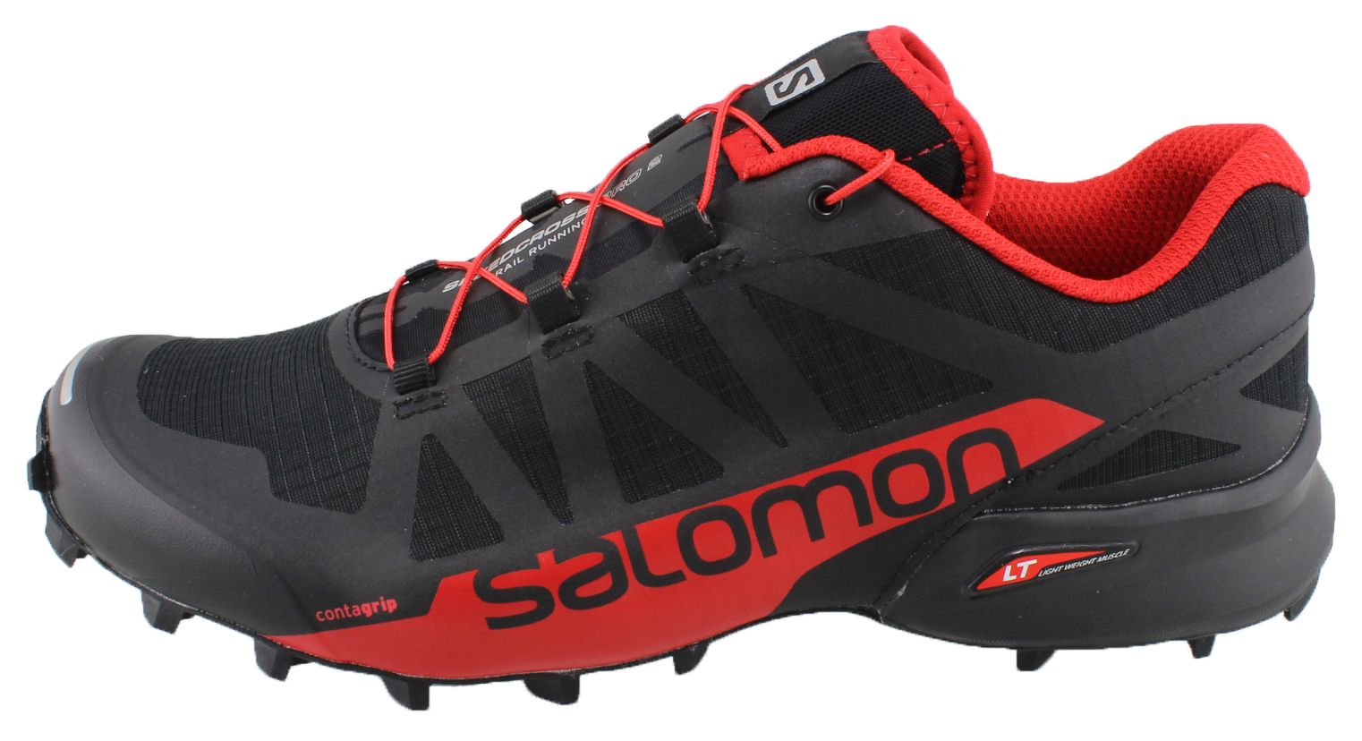 Кроссовки Salomon Speedcross Pro 2 / Мужской / 41.5 / Черный/Красный photo 1