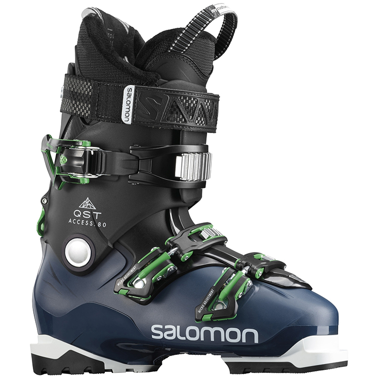 Ghete ski Salomon QST Access 80 Bk/Petrol pt Unisex / 44.5 / Negru photo 2