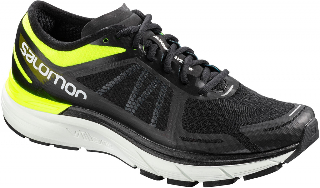 Кроссовки Salomon SONIC RA MAX SAFETY / Мужской / 42.5 / Черный/Зеленый photo 2