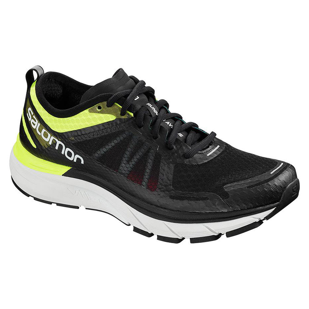 Кроссовки Salomon SONIC RA MAX SAFETY / Мужской / 42.5 / Черный/Зеленый photo 6