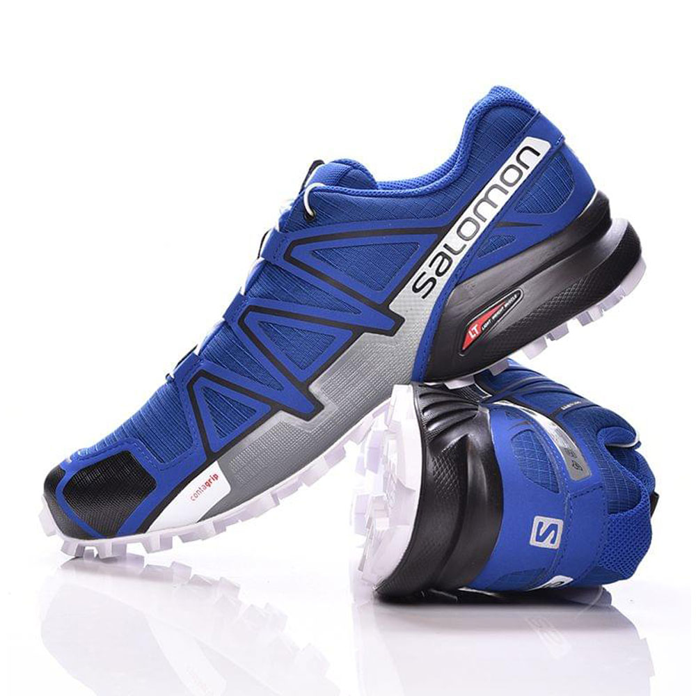 Incaltaminte Sport Salomon SPEEDCROSS 4  pt Barbati / 44.5 / Bleu photo 2