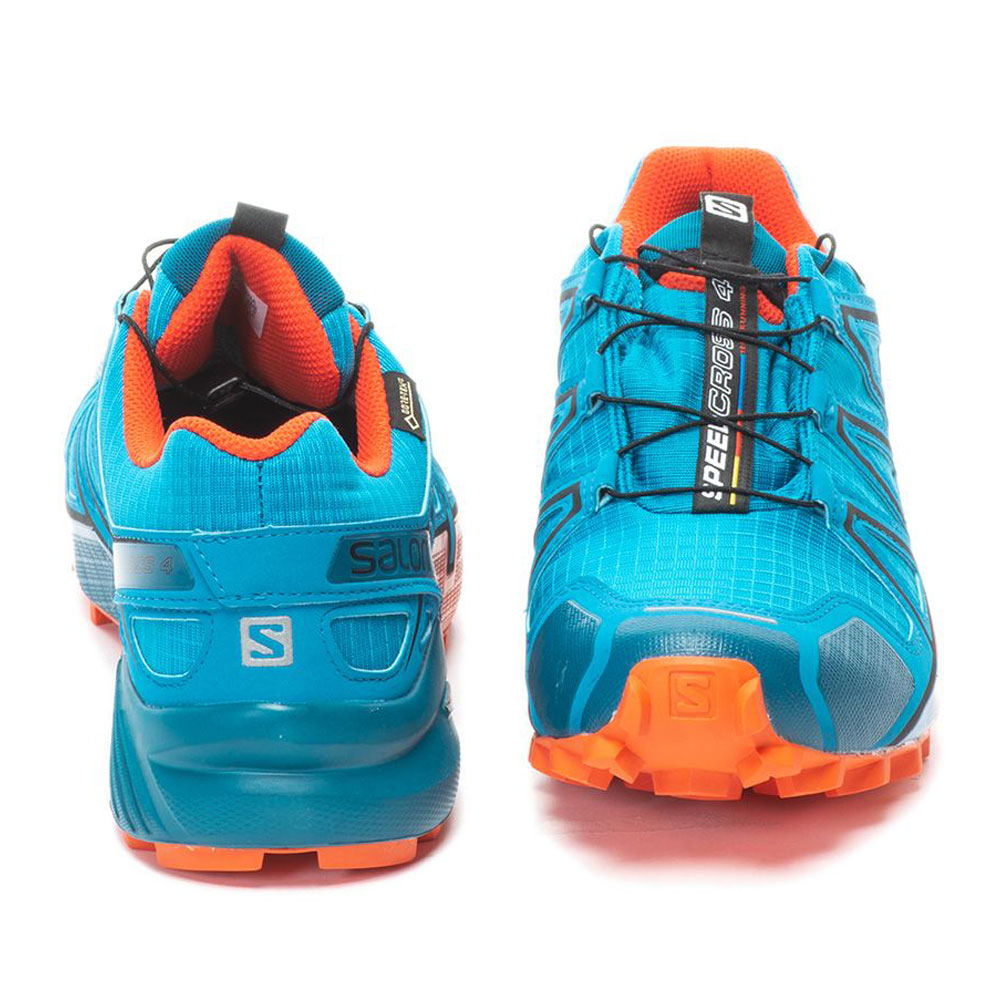 Кроссовки Salomon SPEEDCROSS 4 GTX / Мужской / 42 / Оранжевый/Синий photo 6