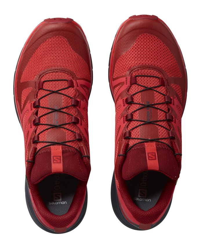 Кроссовки Salomon SENSE RIDE GTX INVISIBLE FIT RD D / Мужской / 46.5 / Красный/Черный photo 2