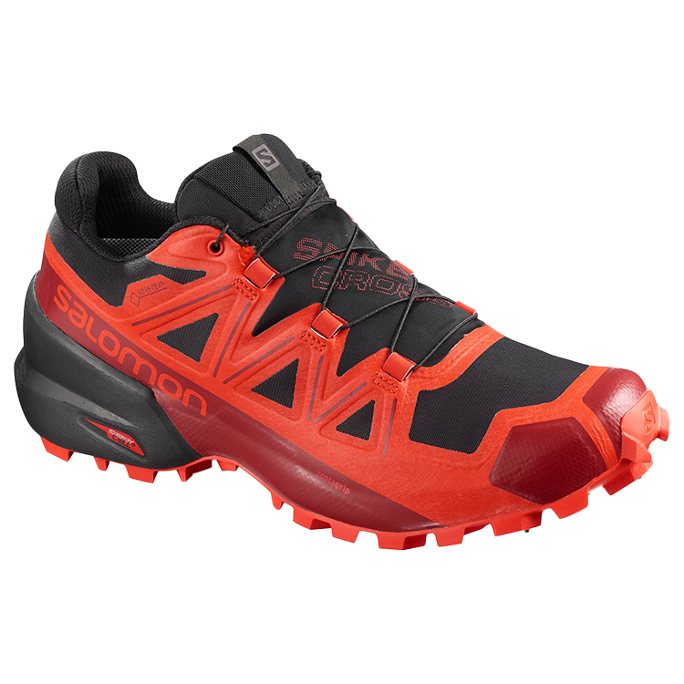 Кроссовки Salomon SPIKECROSS 5 GTX / Мужской / 43.5 / Черный/Красный photo 2