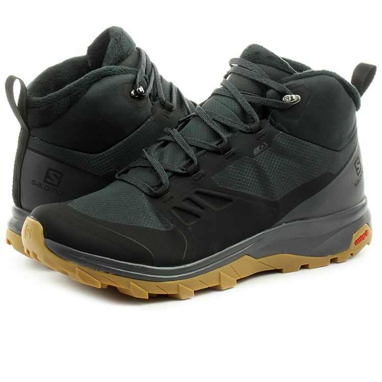 Ghete Salomon SHOES OUTsnap CSWP pt Barbati / 44 / Negru photo 3