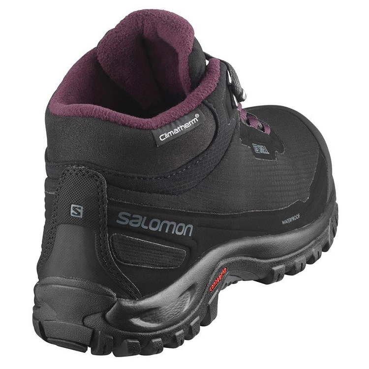 Ghete Salomon SHOES SHELTER CS WP pt Femei / 36.5 / Negru photo 3