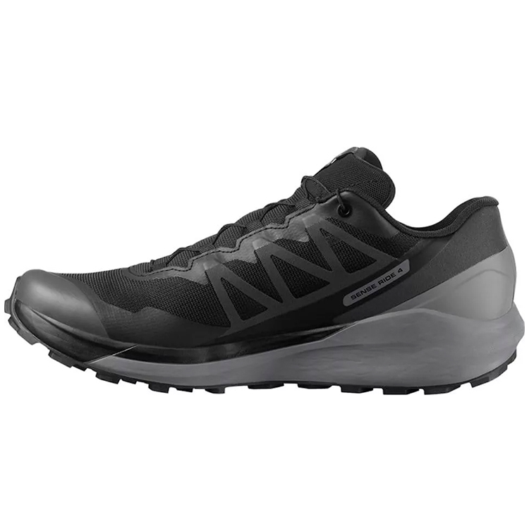 Кроссовки Salomon SENSE RIDE 4 INVISIBLE GTX / Мужской / 44.5 / Черный photo 1