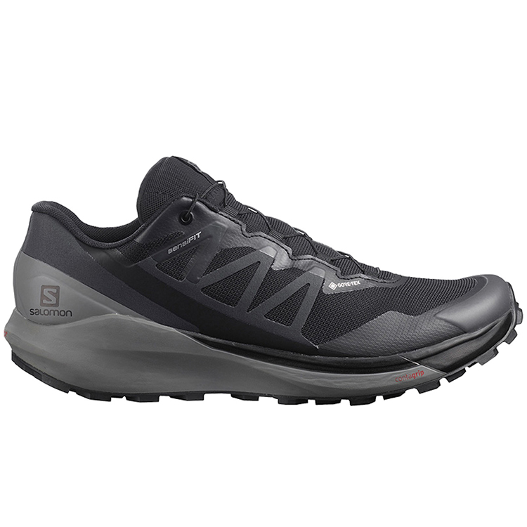 Кроссовки Salomon SENSE RIDE 4 INVISIBLE GTX / Мужской / 44.5 / Черный photo 2