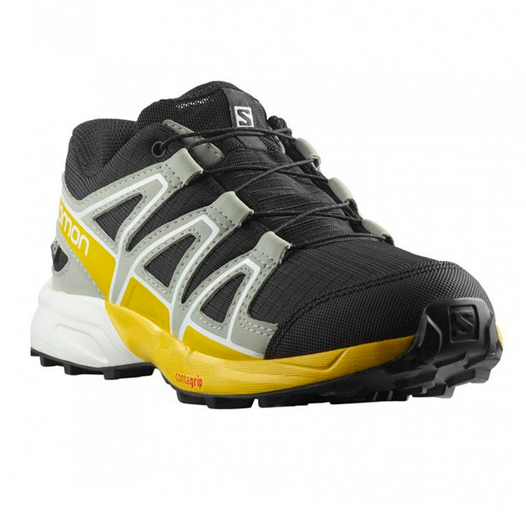 Кроссовки Salomon SPEEDCROSS CSWP J / Мужской / 32 / Черный/Желтый photo 2