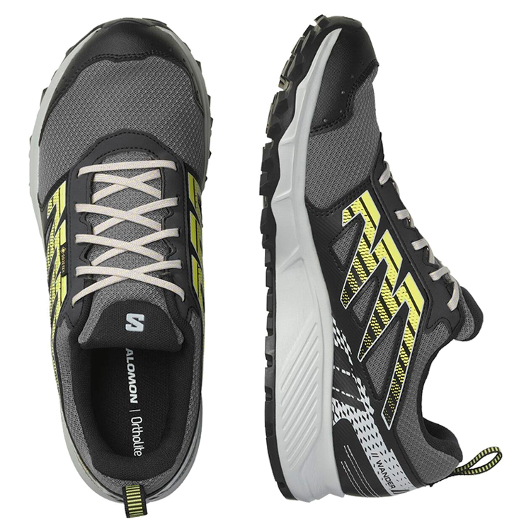 Кроссовки Salomon SHOES WANDER GTX / Мужской / 41.5 / Серый photo 3