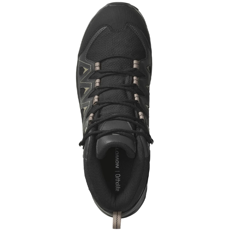 Ghete Salomon X BRAZE MID GTX pt Barbati / 45.5 / Negru-gri photo 4