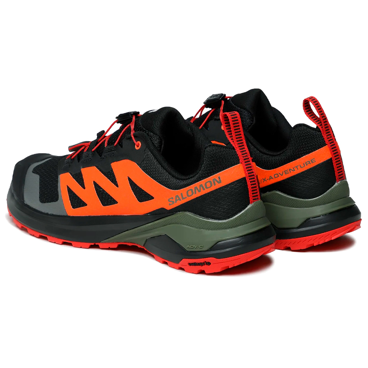 Кроссовки Salomon SHOES X-ADVENTURE / Мужской / 40 / Черный/Оранжевый photo 3