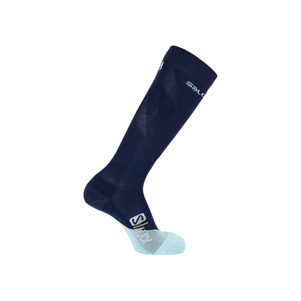Носки Унисекс Salomon S/MAX Dress Blue/Aruba 36-38 Синий/Бирюзовый photo 1