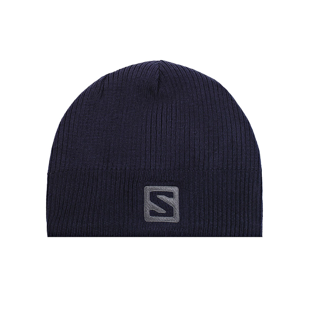 Caciula Salomon BEANIE LOGO photo Caciula Salomon BEANIE LOGO photo