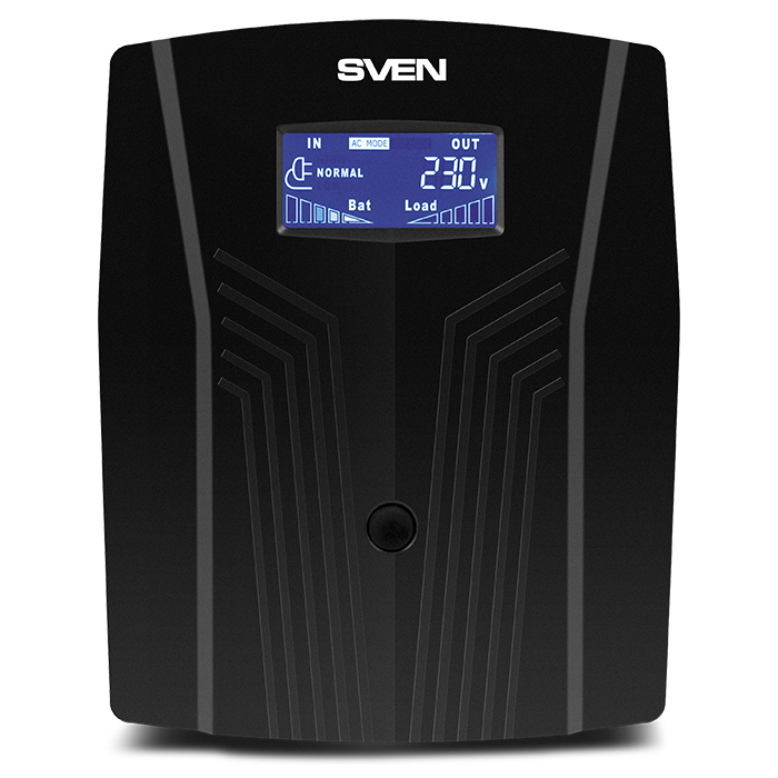 Sursa de curent continuu (UPS) Sven Pro 1500 (LCD, USB) photo 2