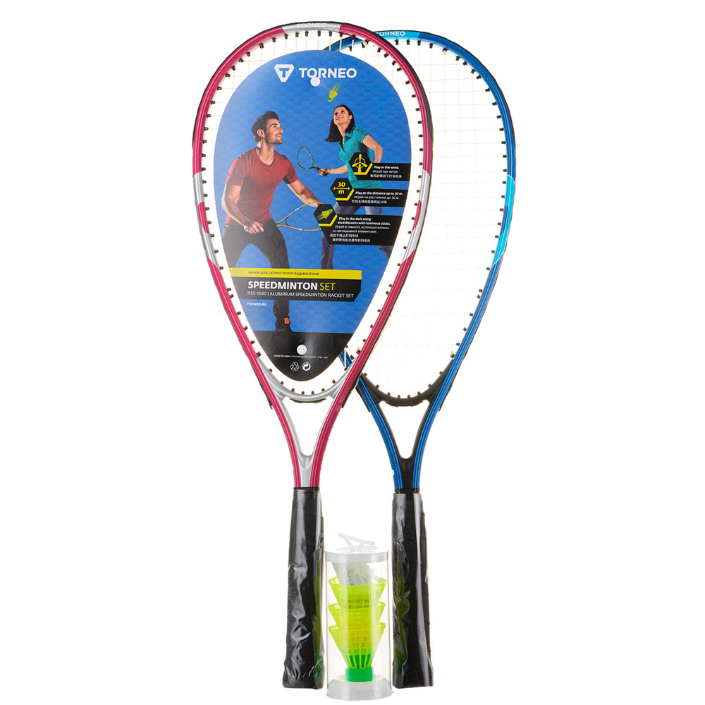 Set pentru speedminton cu fluturas si husa Torneo Speed  photo 