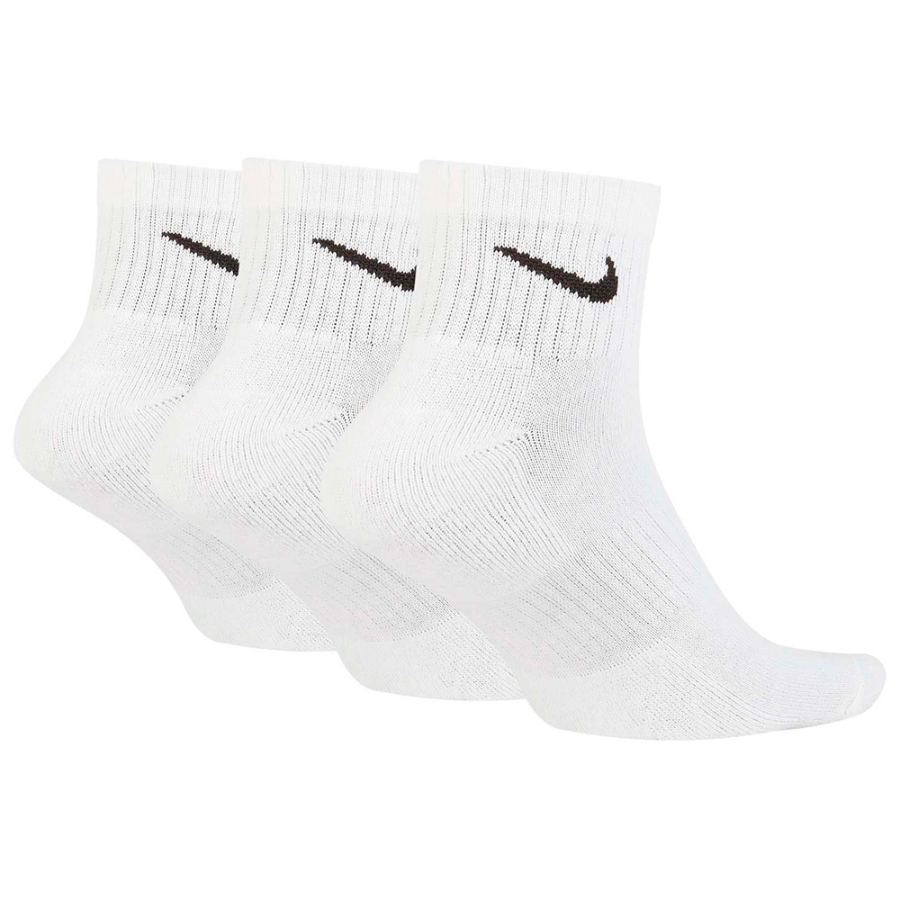 Sosete Unisex Nike U NK EVERYDAY CUSH ANKLE 3PR L Alb photo 2