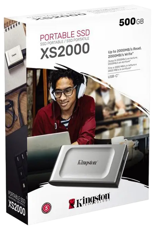 M.2 SSD extern  Kingston SXS2000 500GB photo 3
