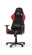 Gaming/Office Chair DXRacer Formula GC-F11-NR-H1, Black/Red, Premium Fabric + PU leather, max weight up to 150kg / height 145-180cm, Recline 90°-135°, 3D Armrests, Head and Lumber cushions, Aluminium wheelbase, 2" PU Caster, W-23kg thumbnav 1