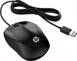 HP Wired Mouse 1000 (Black) thumbnav 2