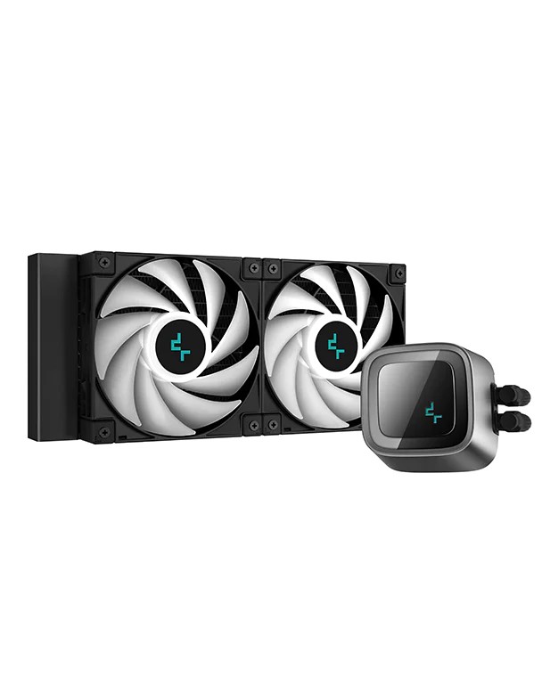 Sistem de racire lichid DEEPCOOL LS520 / Universal / 240W / fans: 500~2250pm, pump: 2400rpm / 17.6~32.9 dBA / 85.85CFM / Black photo 2