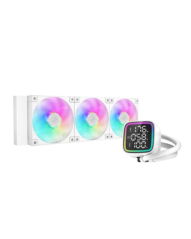 Sistem de racire lichid DEEPCOOL LD360 WH/ Universal/ 300W/ <38.71dBA/ 72.04 CFM photo 1