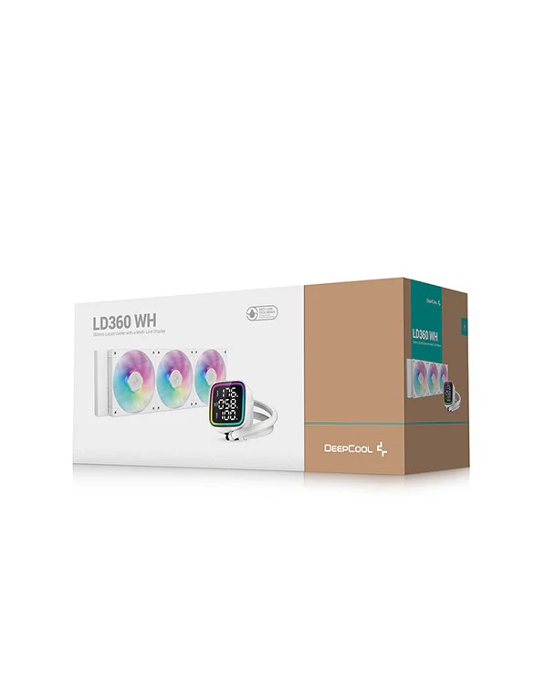 Sistem de racire lichid DEEPCOOL LD360 WH/ Universal/ 300W/ <38.71dBA/ 72.04 CFM photo 6