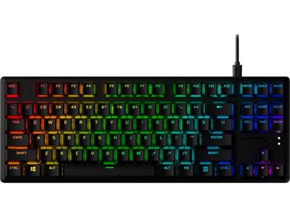 Клавиатура HYPERX Alloy Origins Core PBT, HyperX Red - Linear key switch, [639N7AA#ACB] photo 4