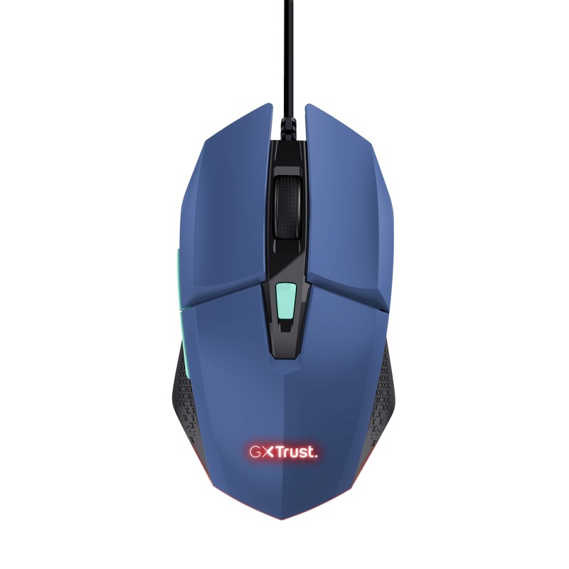Mouse Gaming Trust GXT 109B FELOX, USB, Blue photo 1 Mouse Gaming Trust GXT 109B FELOX, USB, Blue photo 1