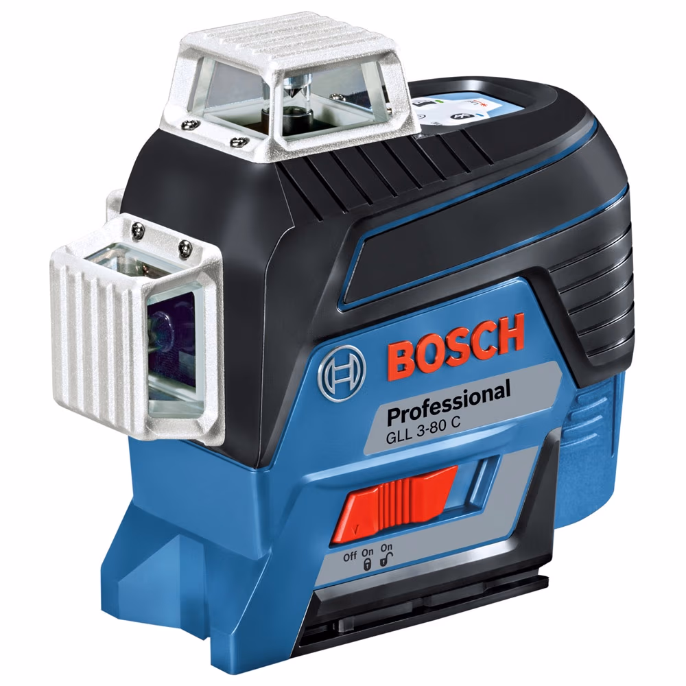 Nivela laser cu linii Bosch GLL 3-80 C stativ BT150, 0601063R01