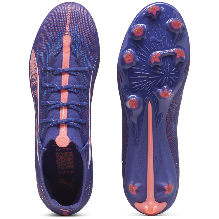 Бутсы Puma ULTRA 5 PRO FG/AG / Мужской / 42 / Фиолетовый photo 3