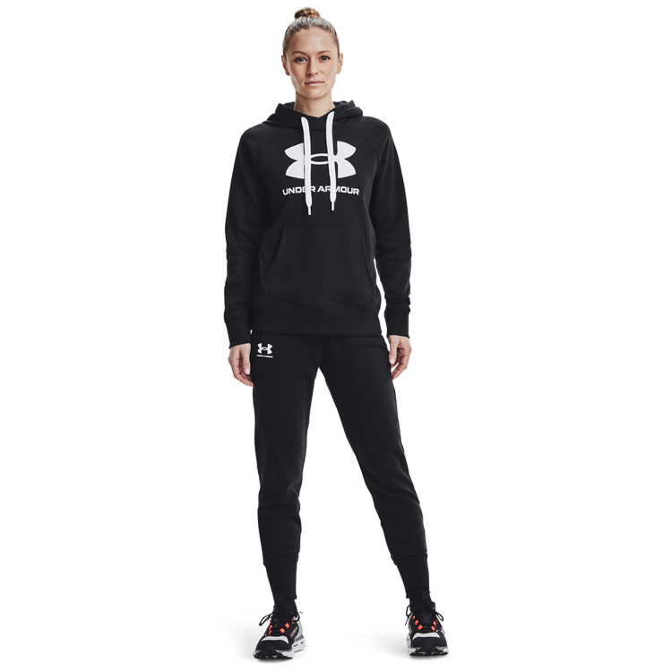 Брюки Under Armour Rival Fleece Joggers L Черный Женский photo 2