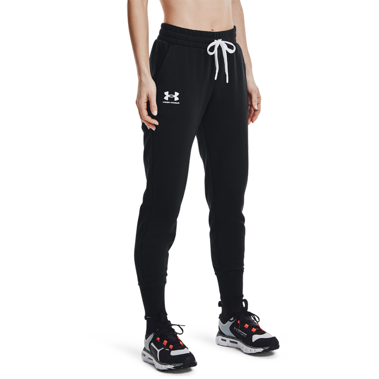 Брюки Under Armour Rival Fleece Joggers L Черный Женский photo 3