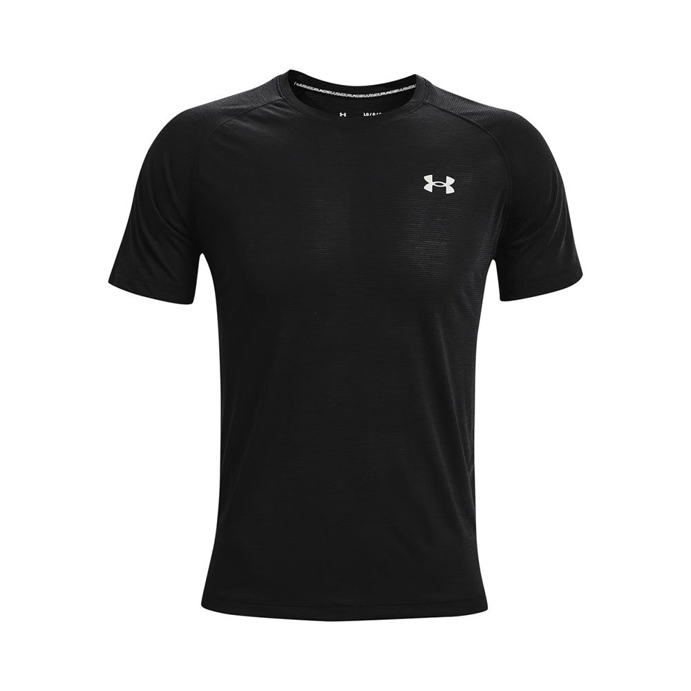 Tricou bărbătesc Under Armour UA STREAKER SS LG Negru photo 1 Tricou bărbătesc Under Armour UA STREAKER SS LG Negru photo 1