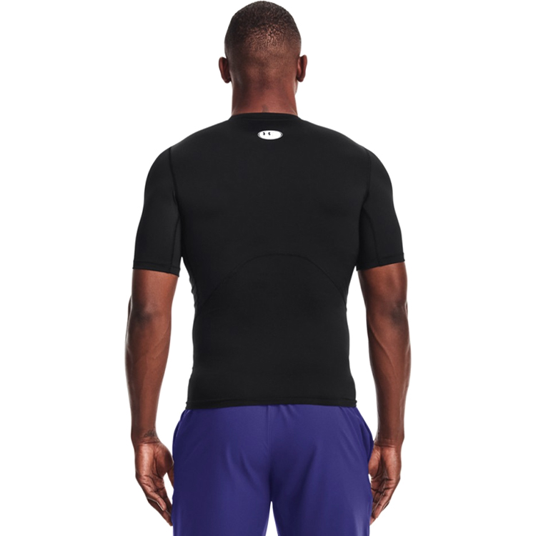 Tricou bărbătesc Under Armour UA HG Armour Comp SS XL-T Negru photo 2