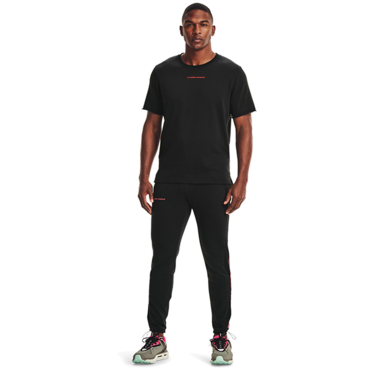 Pantaloni Under Armour UA RIVAL TERRY AMP PANT MD Negru Barbati photo 4