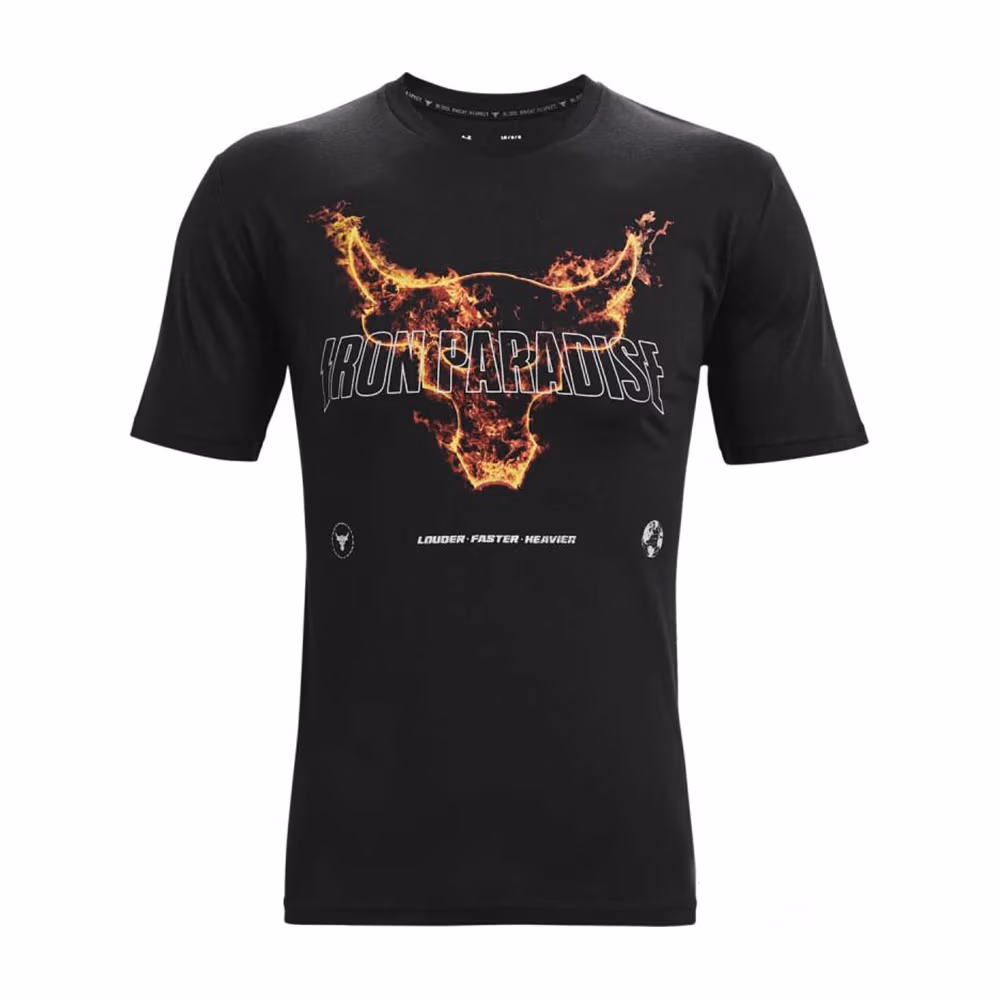 Футболка Under Armour UA PROJECT ROCK FIRE SS