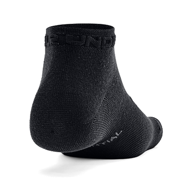 Носки Унисекс Under Armour UA ESSENTIAL LOW CUT 3PK XL Черный photo 2
