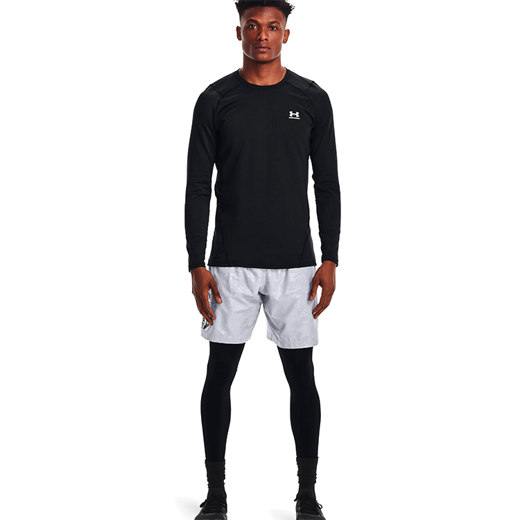 Hanorac pt bărbați Under Armour UA CG Armour Fitted Crew 3XL Negru photo 4