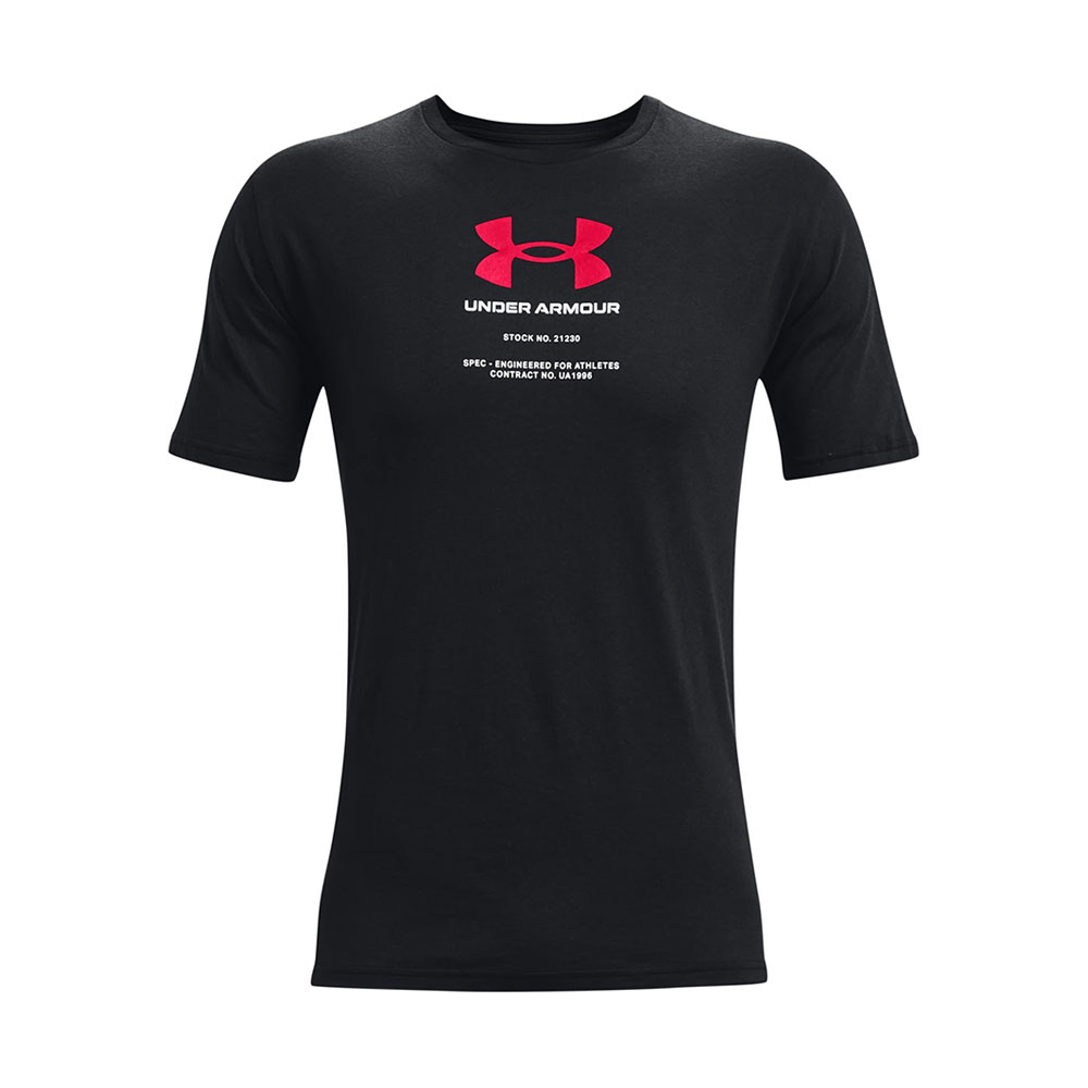 Tricou bărbătesc Under Armour UA ENGINEERED SYMBOL SS 3XL Negru photo 1