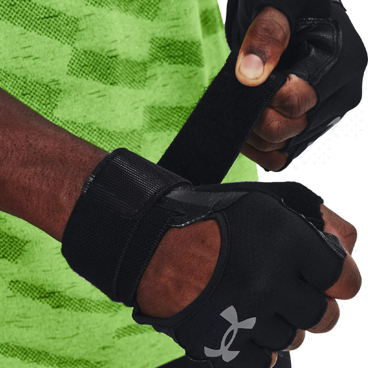 Перчатки для фитнеса  Under Armour UA MS WEIGHTLIFTING GLOVE/1369830-001/Черный photo 3